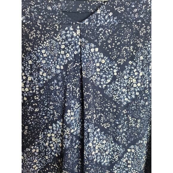 J Jill wearever collection knee length Careerwear dress sz M ditzy floral nwt - Picture 4 of 8